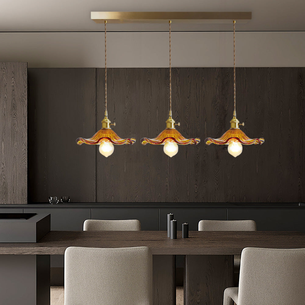 Glass Pendant Lights | Vintage