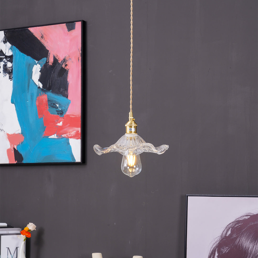 Glass Pendant Lights | Vintage