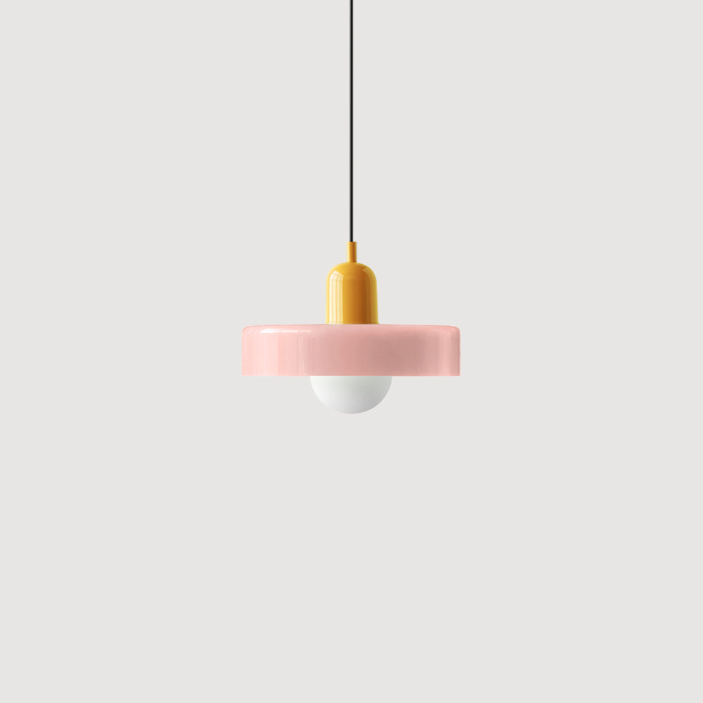 Bauhaus Modern Art Decor Glass Ceiling Pendant Light | Colorful