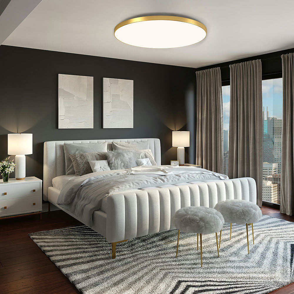 Round Ceiling Lights | Gold