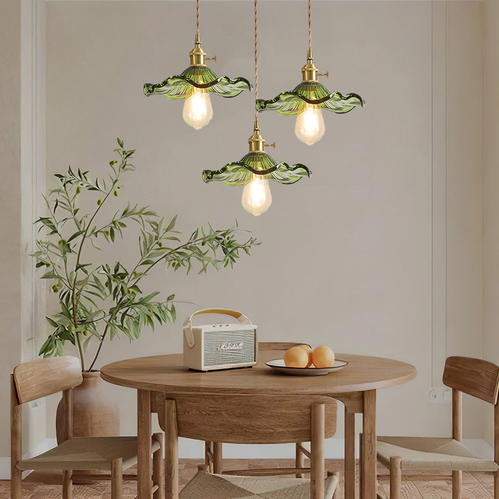 Glass Pendant Lights | Vintage