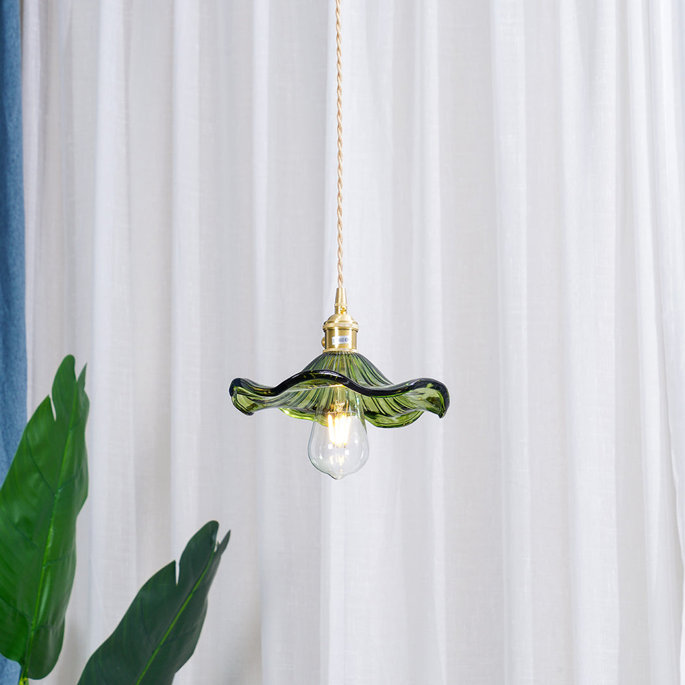 Glass Pendant Lights | Vintage