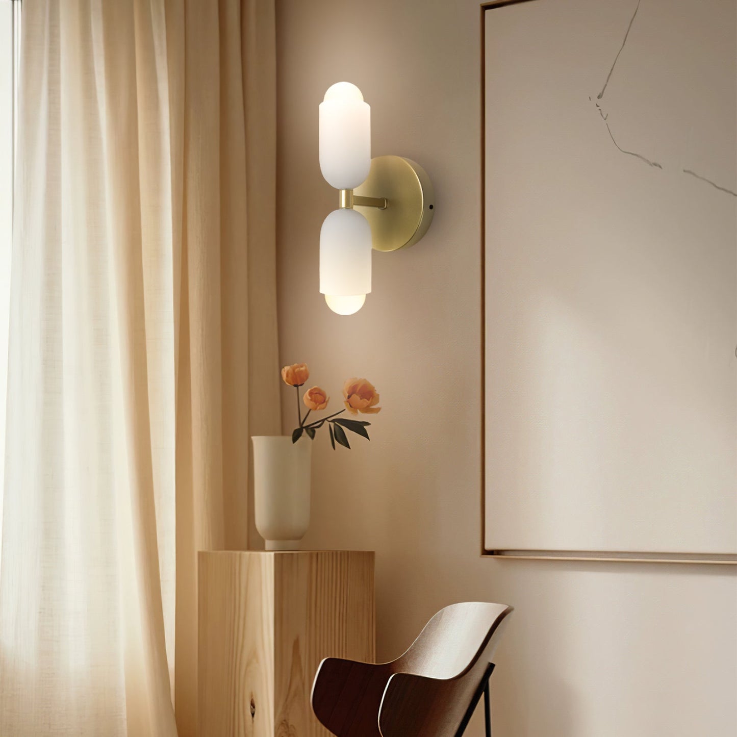 Double Head Wall Sconce | Elegant