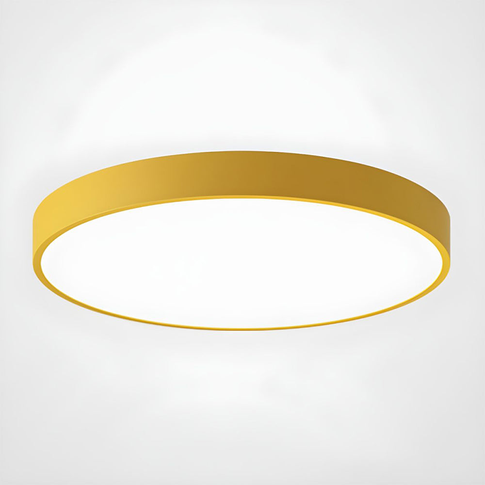 Circular Flush Ceiling Lights | Colourful