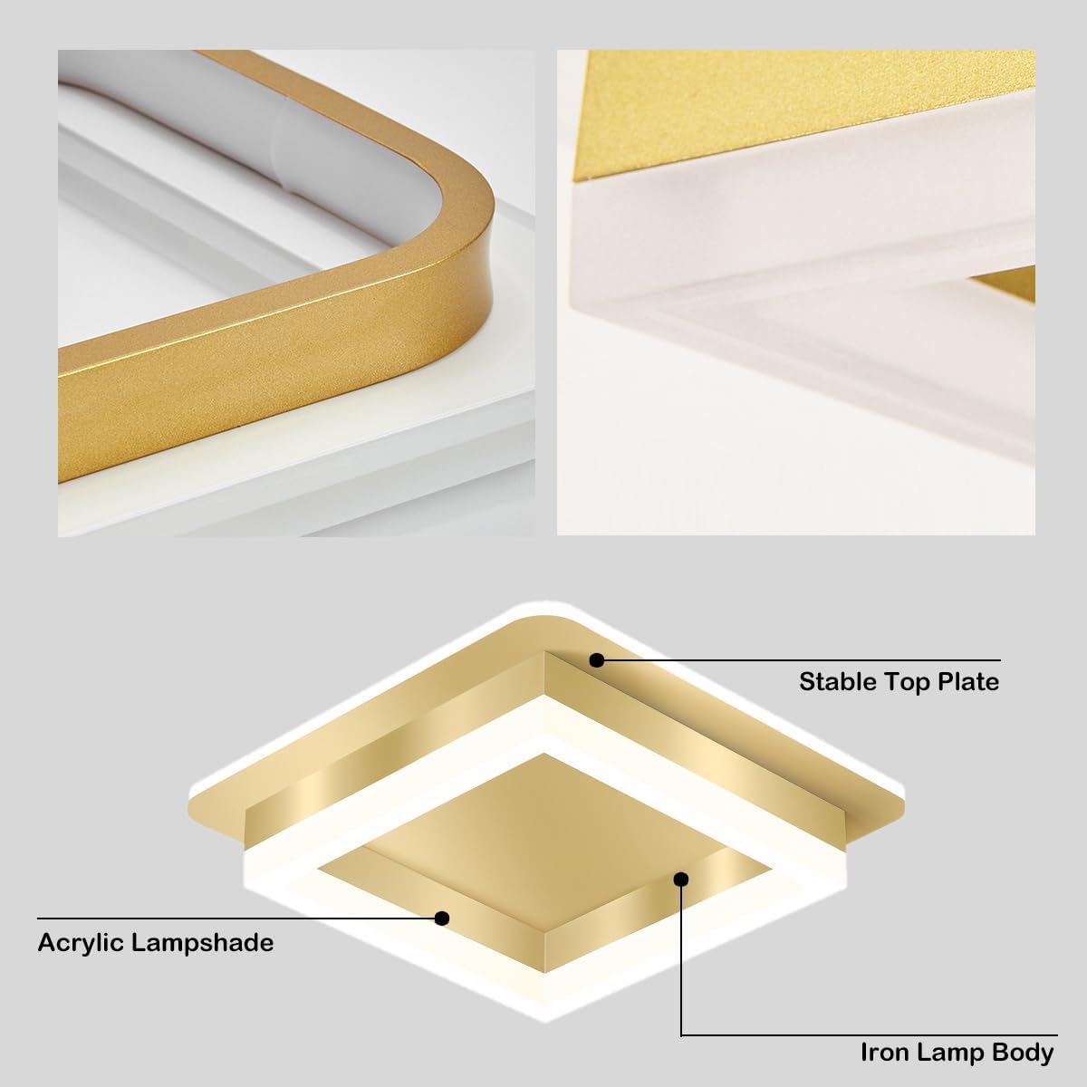 Square Hallway Ceiling Lights | LED