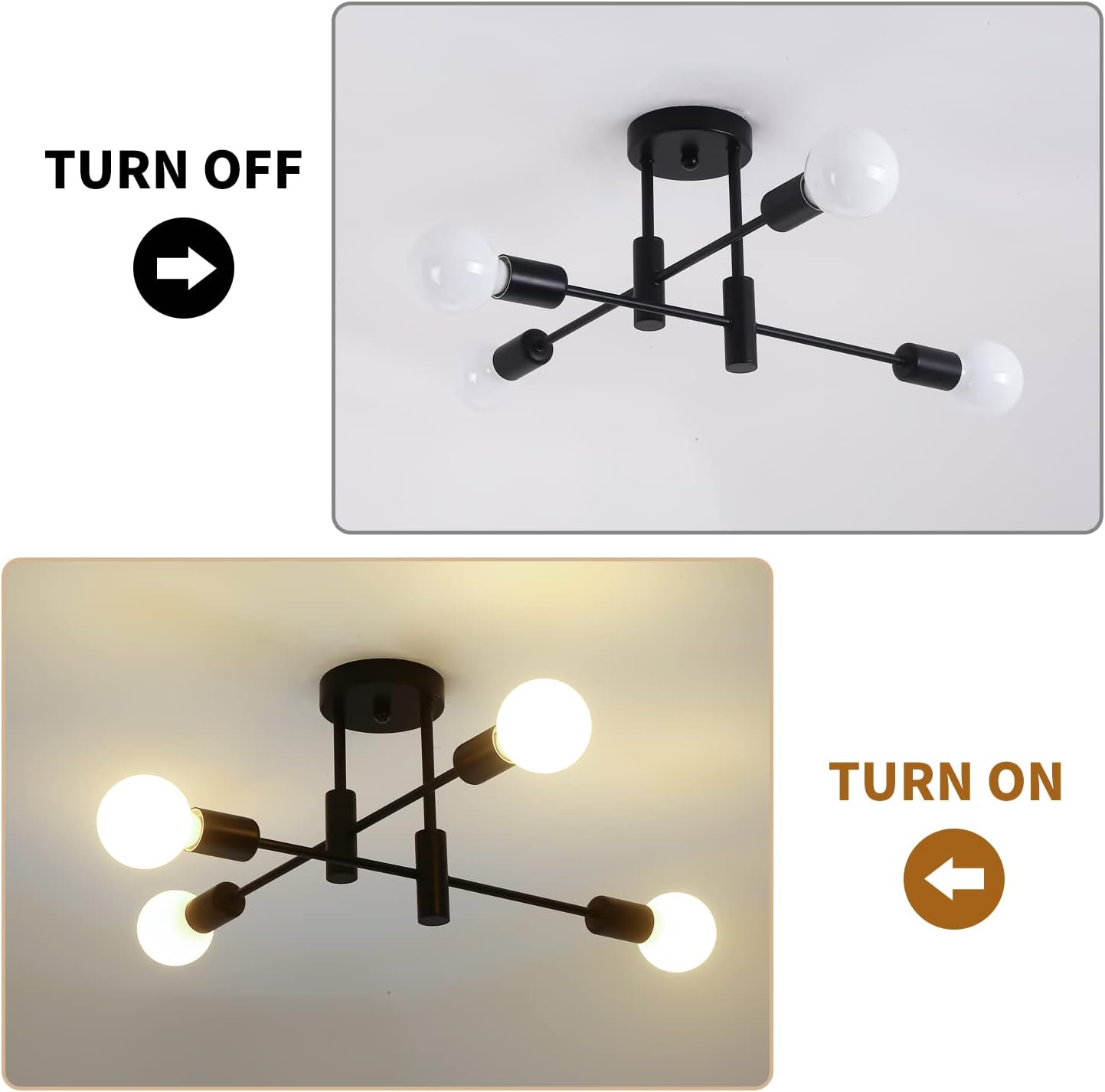 Nordic LED Ceiling Light | Contemporary