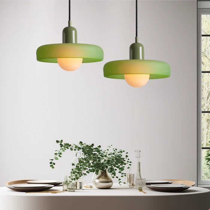 Bauhaus Modern Art Decor Glass Ceiling Pendant Light | Colorful