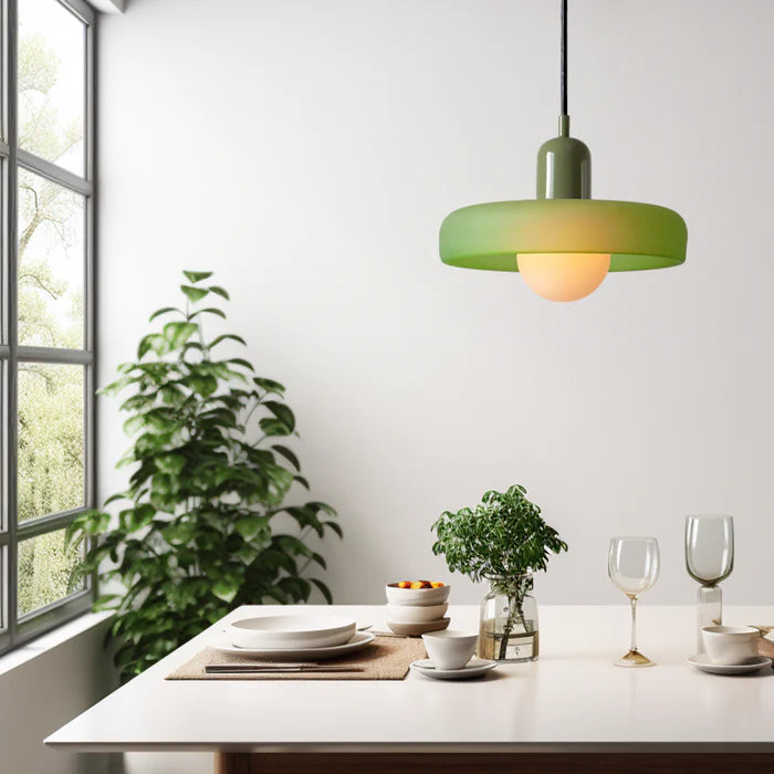 Bauhaus Modern Art Decor Glass Ceiling Pendant Light | Colorful