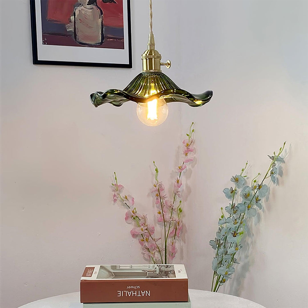 Glass Pendant Lights | Vintage