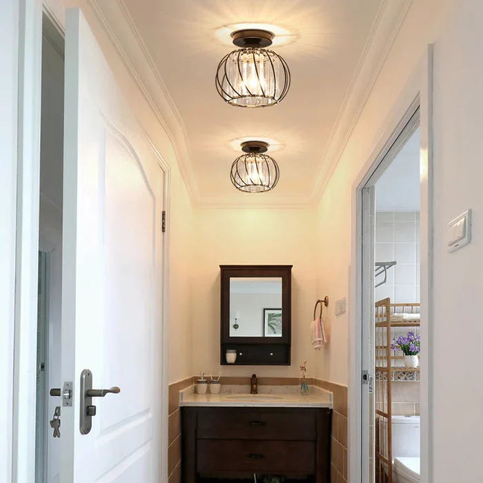 Glass Hallway Pendant Light | Stylish