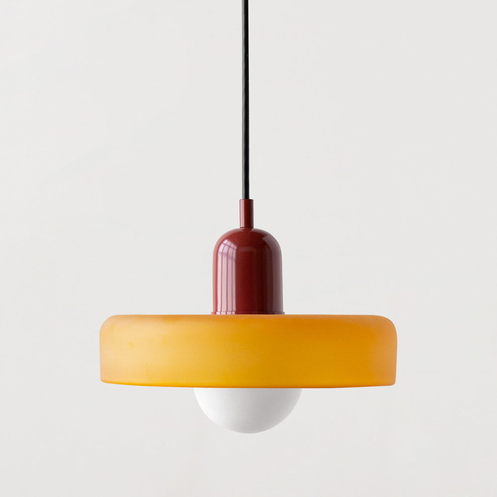 Bauhaus Modern Art Decor Glass Ceiling Pendant Light | Colorful