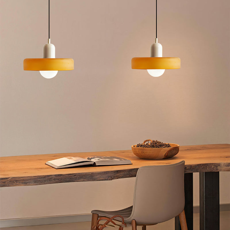 Bauhaus Modern Art Decor Glass Ceiling Pendant Light | Colorful