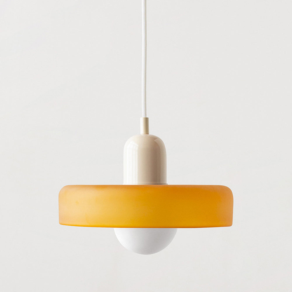 Bauhaus Modern Art Decor Glass Ceiling Pendant Light | Colorful