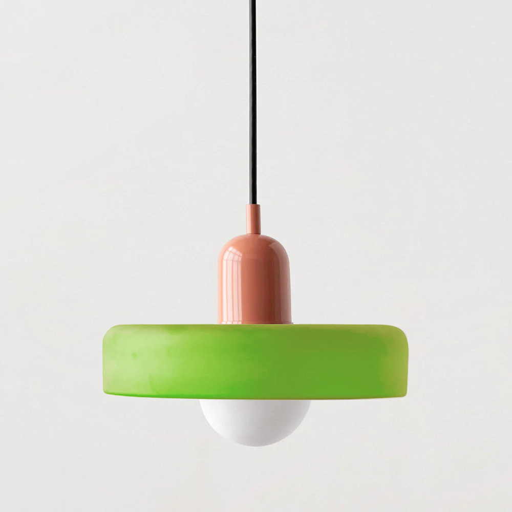Bauhaus Modern Art Decor Glass Ceiling Pendant Light | Colorful