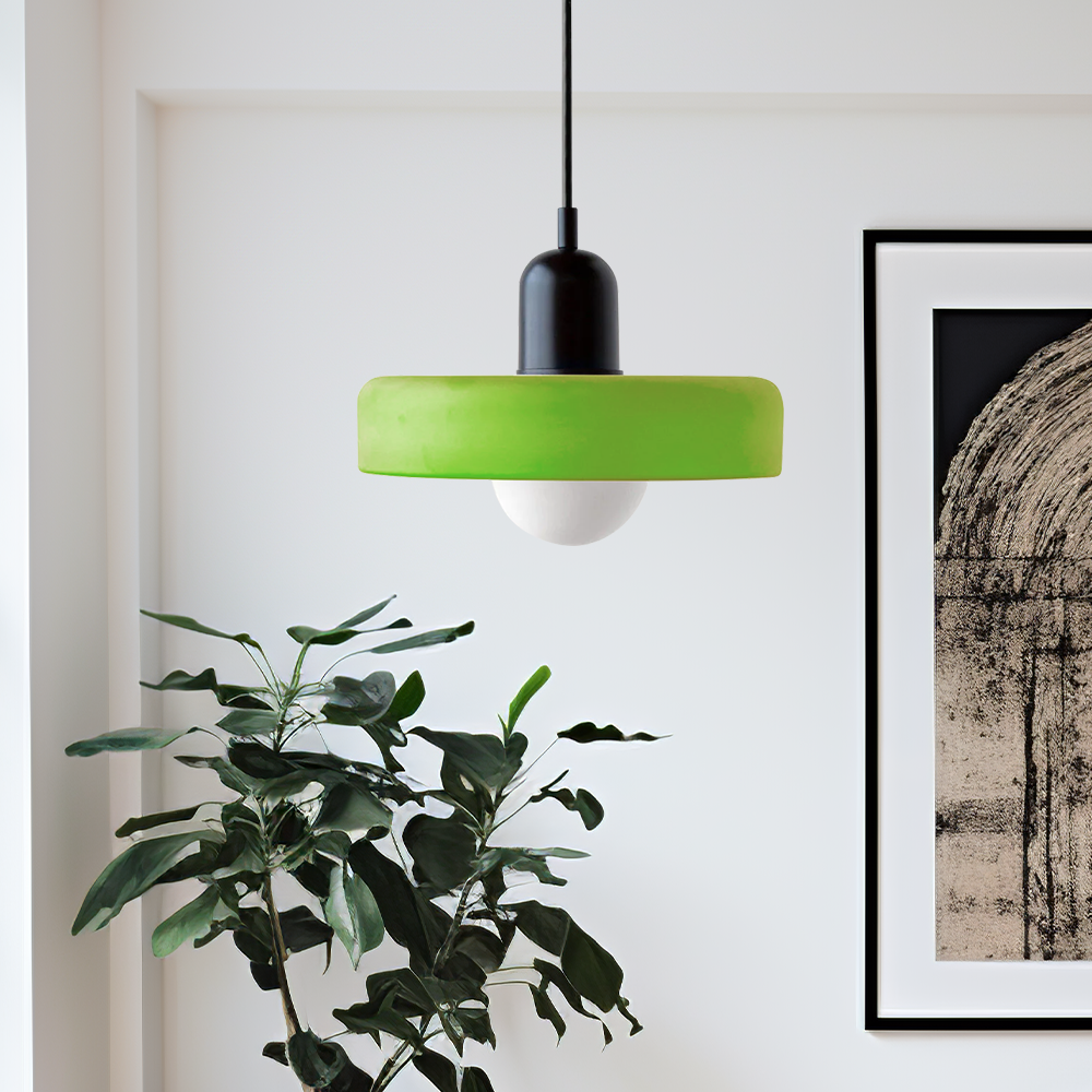 Bauhaus Modern Art Decor Glass Ceiling Pendant Light | Colorful