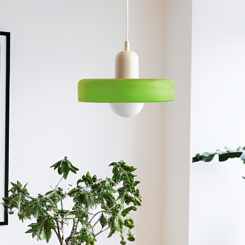 Bauhaus Modern Art Decor Glass Ceiling Pendant Light | Colorful