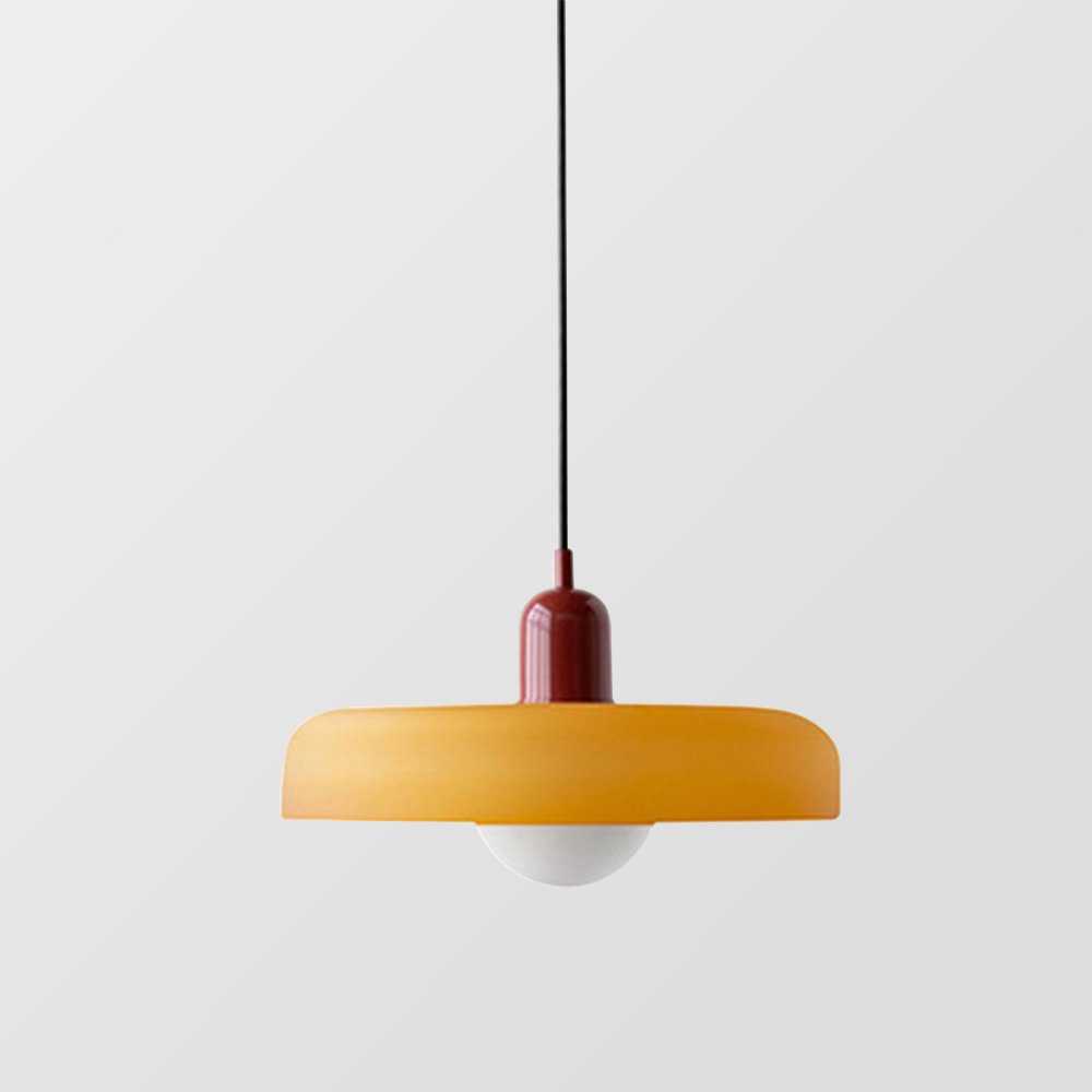 Bauhaus Modern Art Decor Glass Ceiling Pendant Light | Colorful