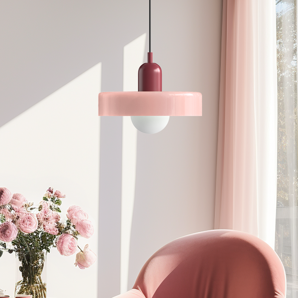 Bauhaus Modern Art Decor Glass Ceiling Pendant Light | Colorful