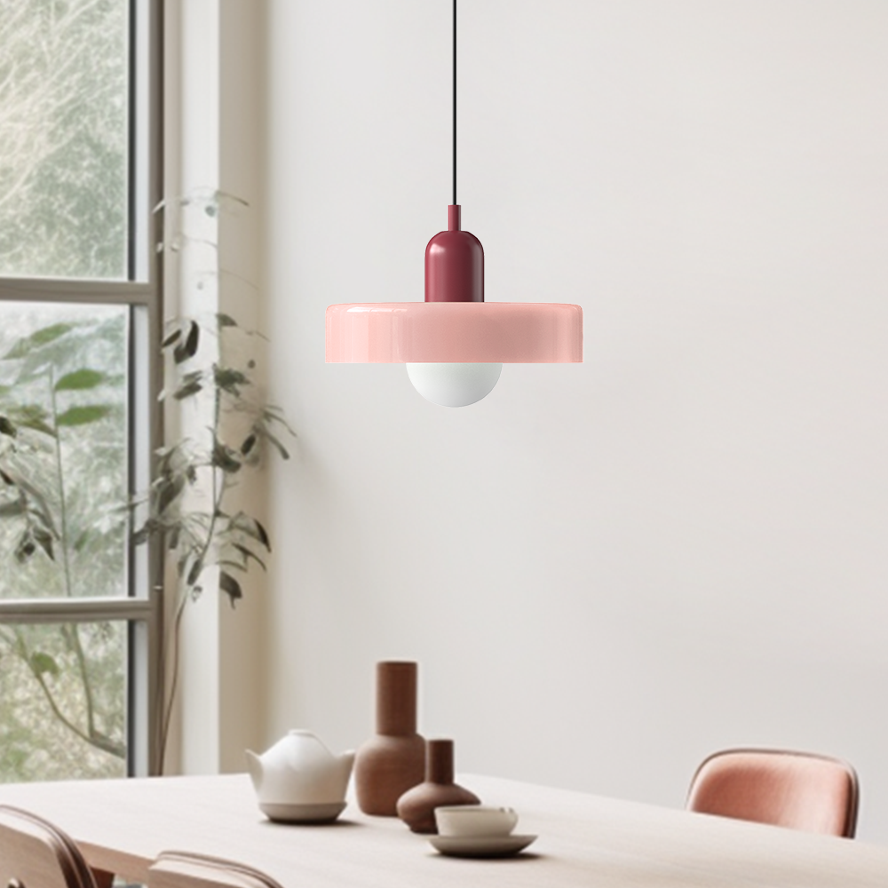 Bauhaus Modern Art Decor Glass Ceiling Pendant Light | Colorful