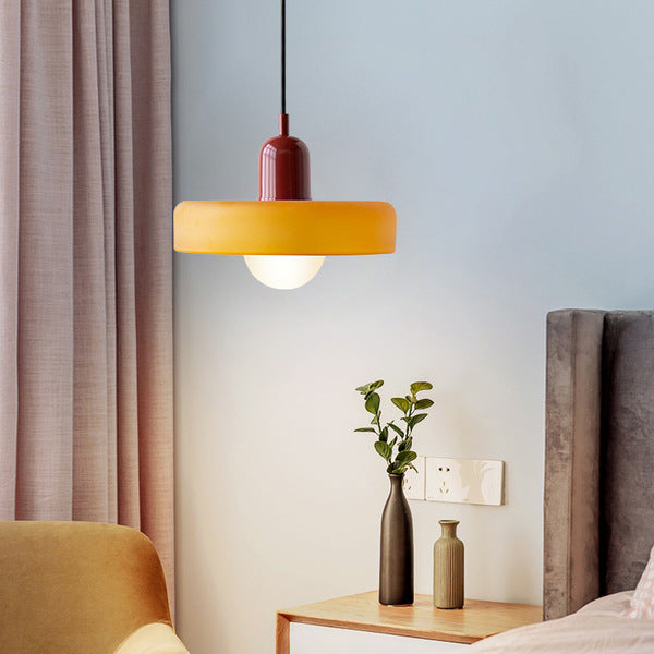 Bauhaus Modern Art Decor Glass Ceiling Pendant Light | Colorful