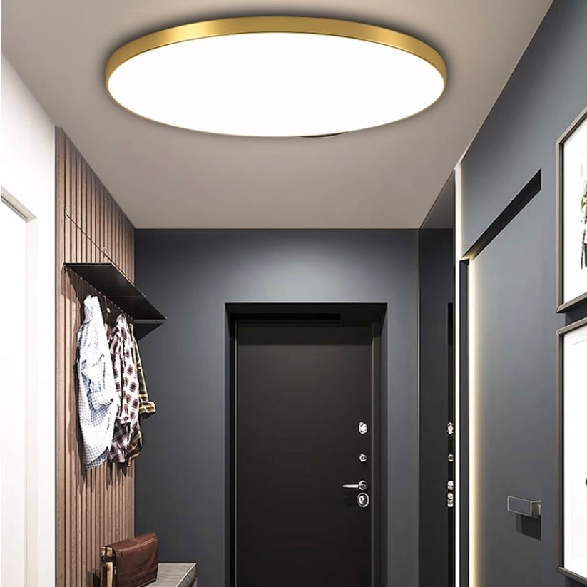 Round Ceiling Lights | Gold