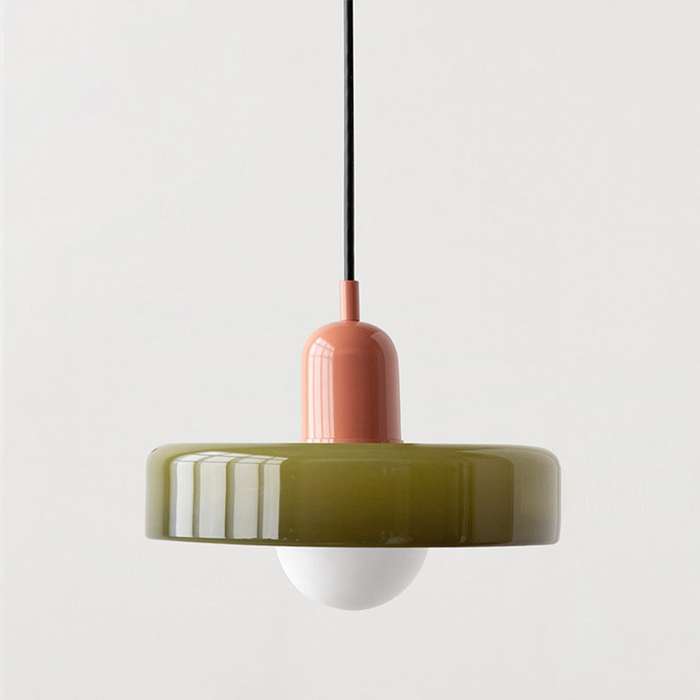 Bauhaus Modern Art Decor Glass Ceiling Pendant Light | Colorful