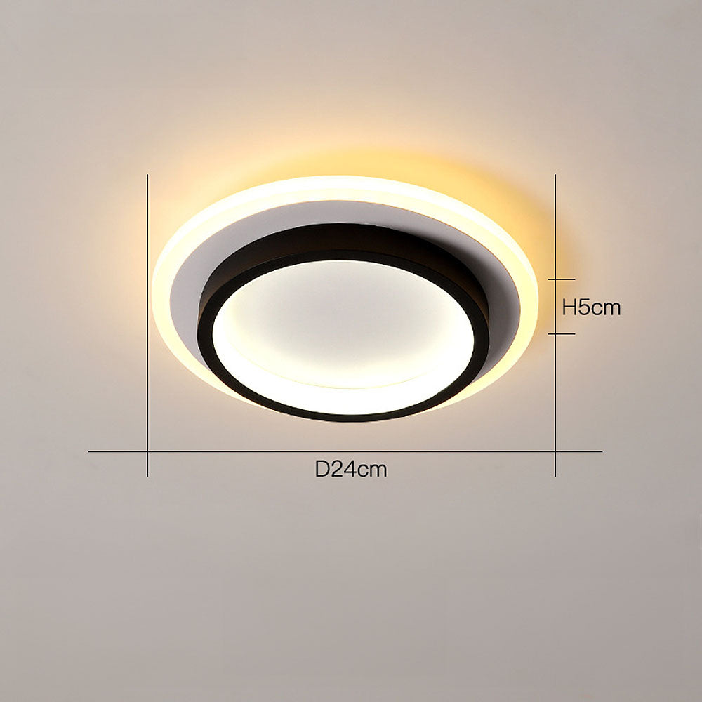 Hallway Ceiling Lights | Black