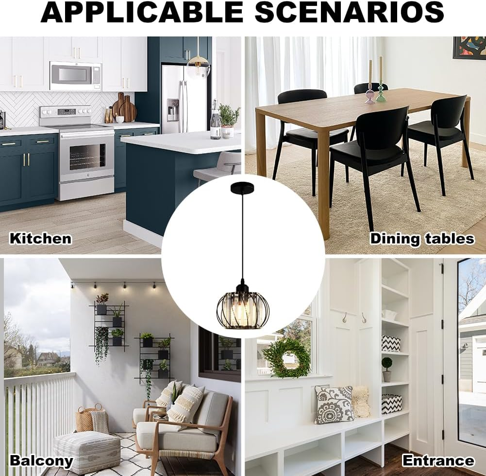 Glass Hallway Pendant Light | Stylish